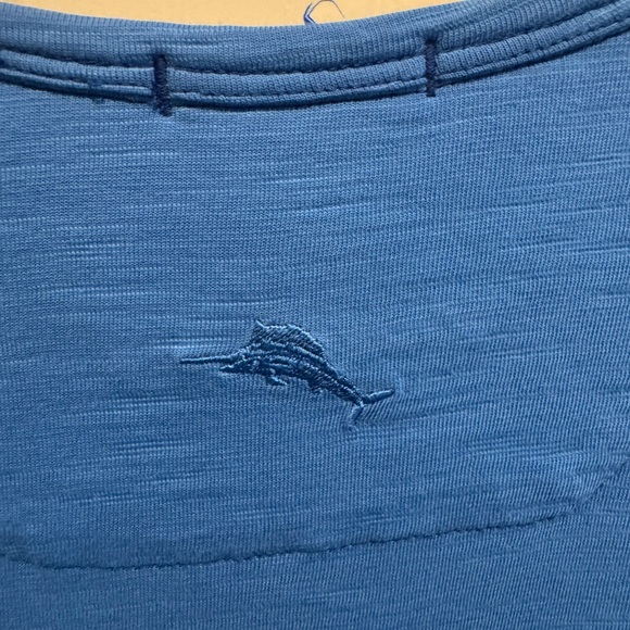 Mens Tommy Bahama Blue T-Shirt Size L - Picture 4 of 13